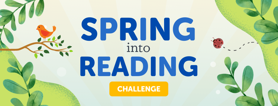 spring reading challenge logo