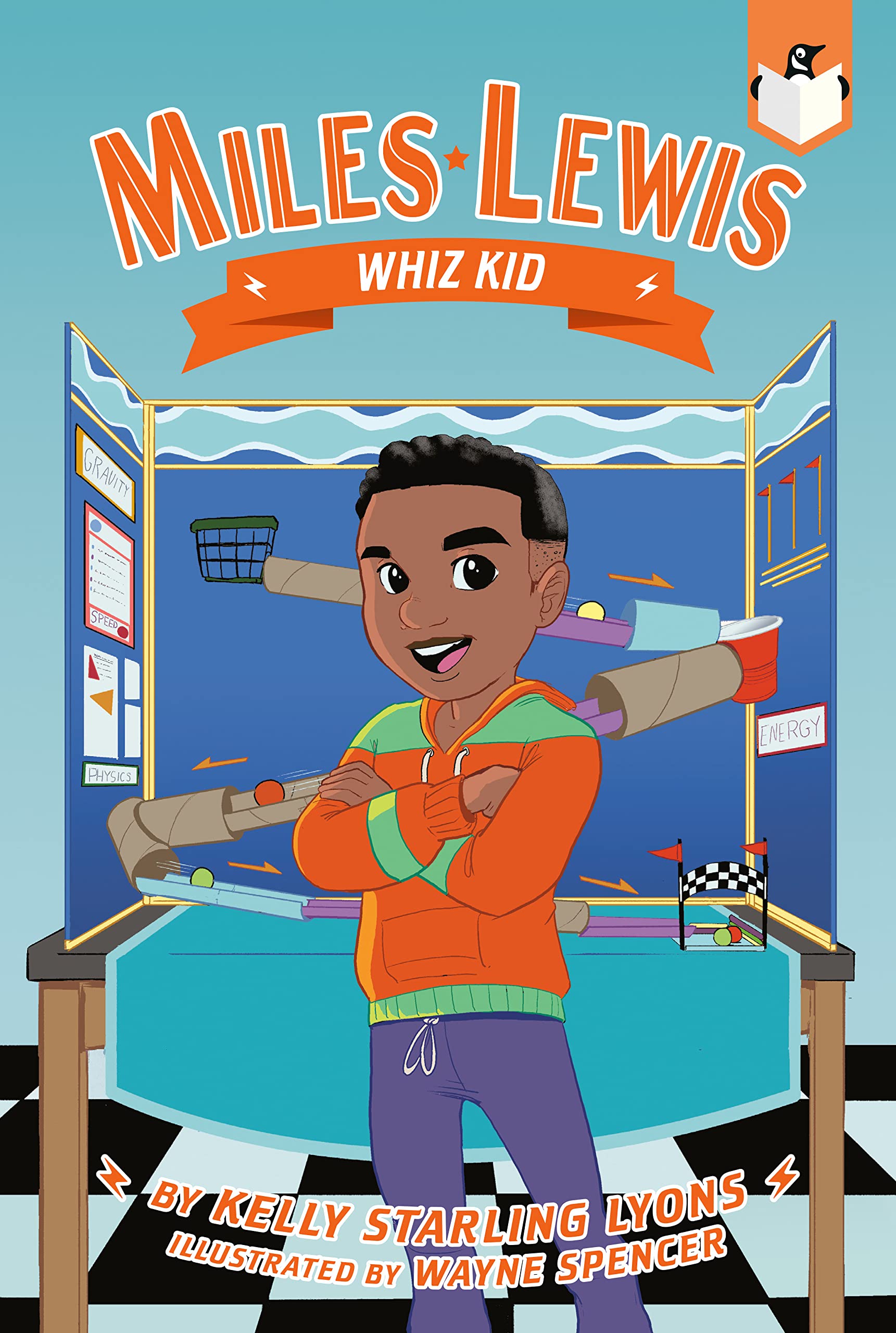 Book Cover Miles Lewis: Wiz Kid by Kelly Starling Lyons