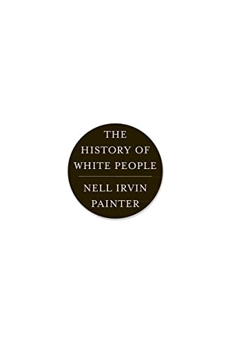 The History of White People book cover, white background with small black circle in center with title.