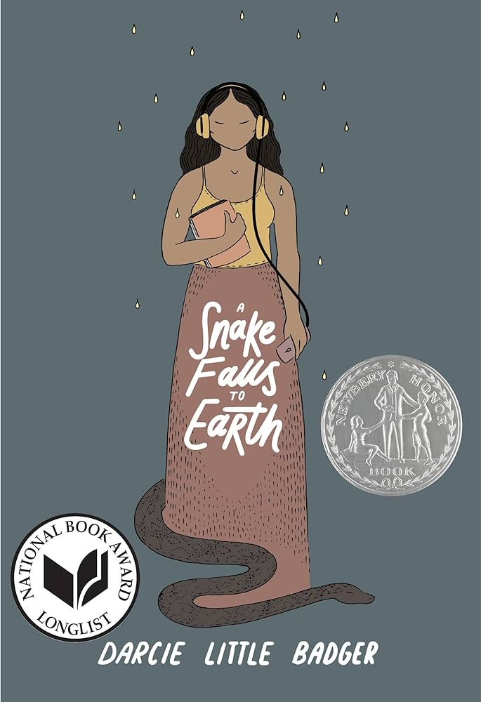 book cover for A Snake Falls to Earth