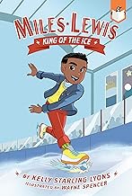 Main character, Miles Lewis, in ice skates