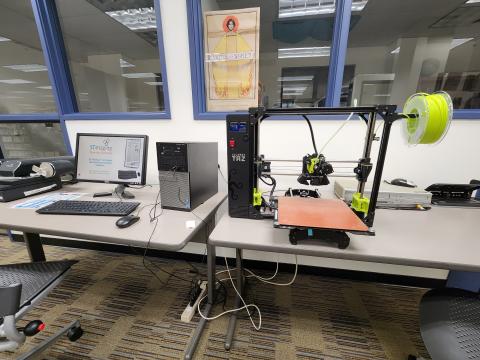 3D printer with microfilm machine