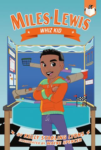 Book Cover Miles Lewis: Wiz Kid by Kelly Starling Lyons