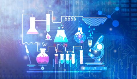 chemistry tools in multicolor