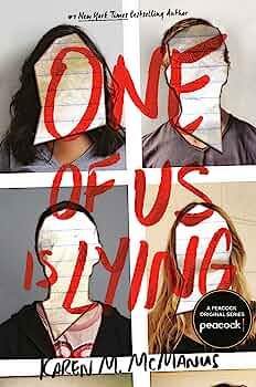 book cover for One of Us is Lying