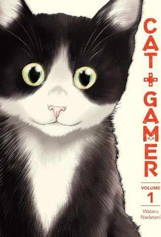 manga cover for cat + gamer, vol 1