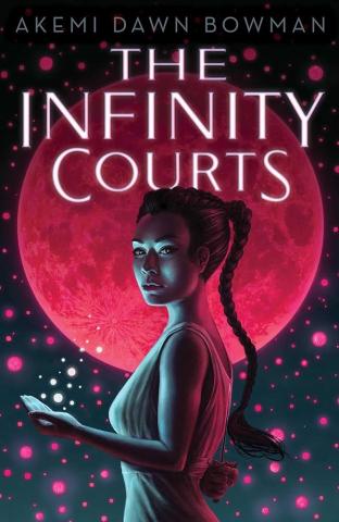 book cover for the Infinity Courts