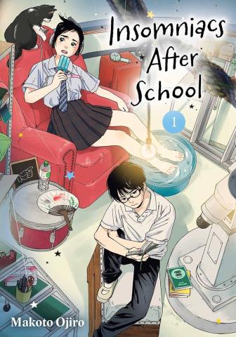 book cover for Insomniacs After School, vol 1