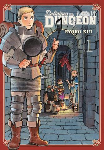 Book cover for Delicious in Dungeon, vol 1