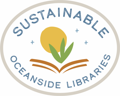 Sustainable Oceanside Libraries Logo