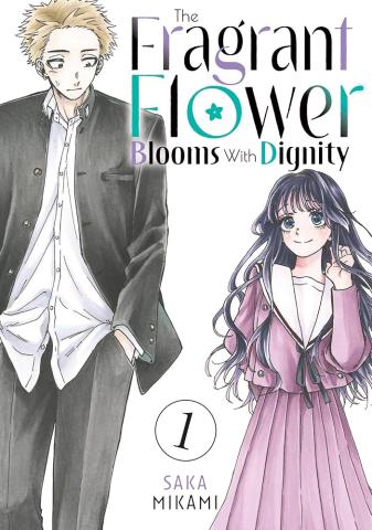 Book Cover for the Fragrant Flower Blooms with Dignity