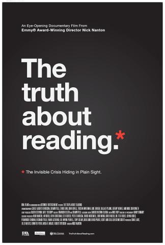 movie poster with title of movie - the truth about reading