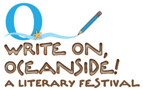 Write On, Oceanside A Literary Festival Logo