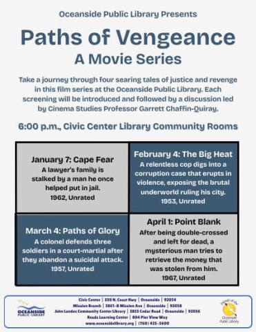 Paths of Vengeance, A Movie Series