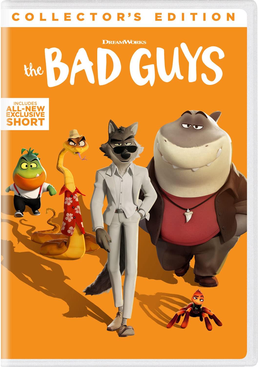 DVD case cover of the Bad Guys movie