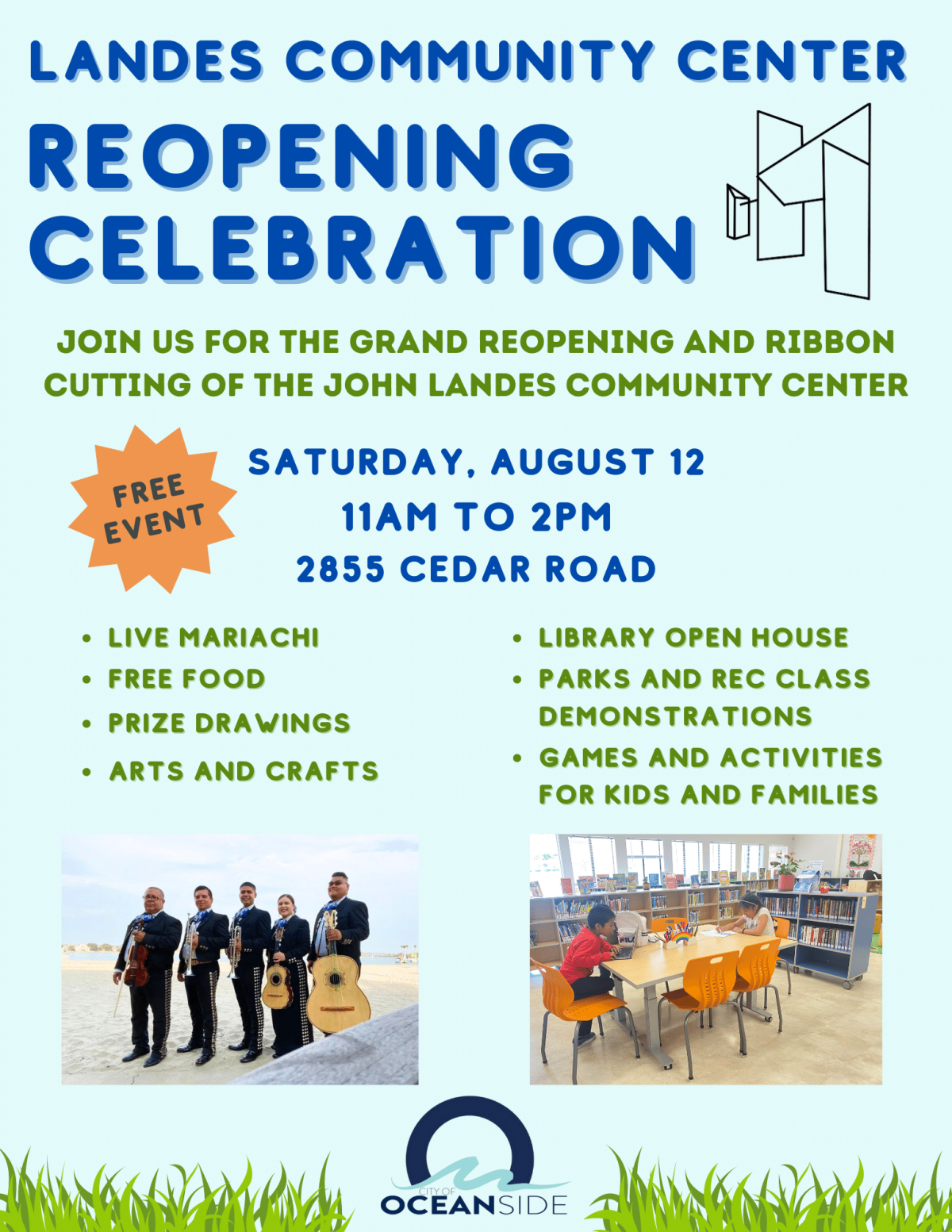 Landes Community Center Reopening Celebration