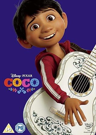 movie poster of Disney Pixar Coco.