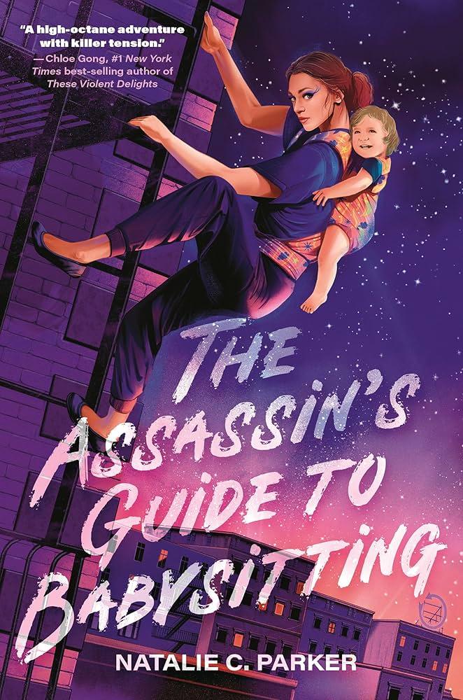 book cover to the Assassin's Guide to Babysitting