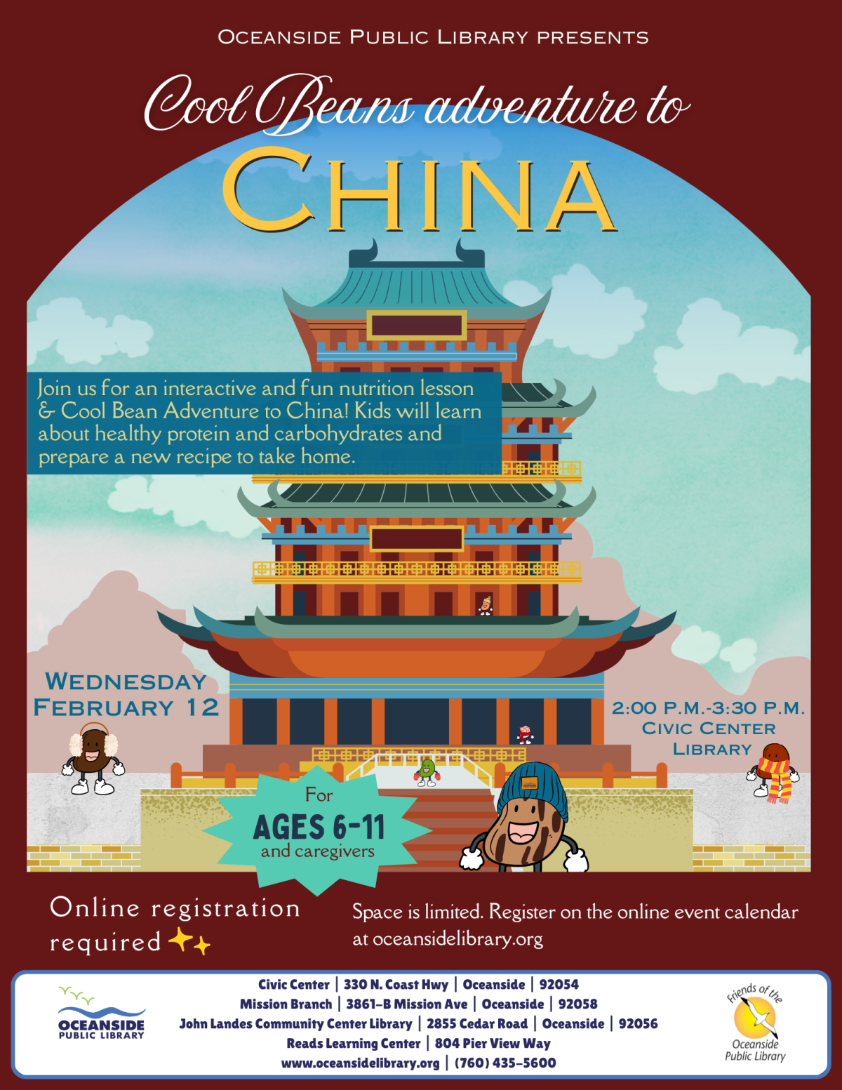 Cool Beans Adventure to China flyer