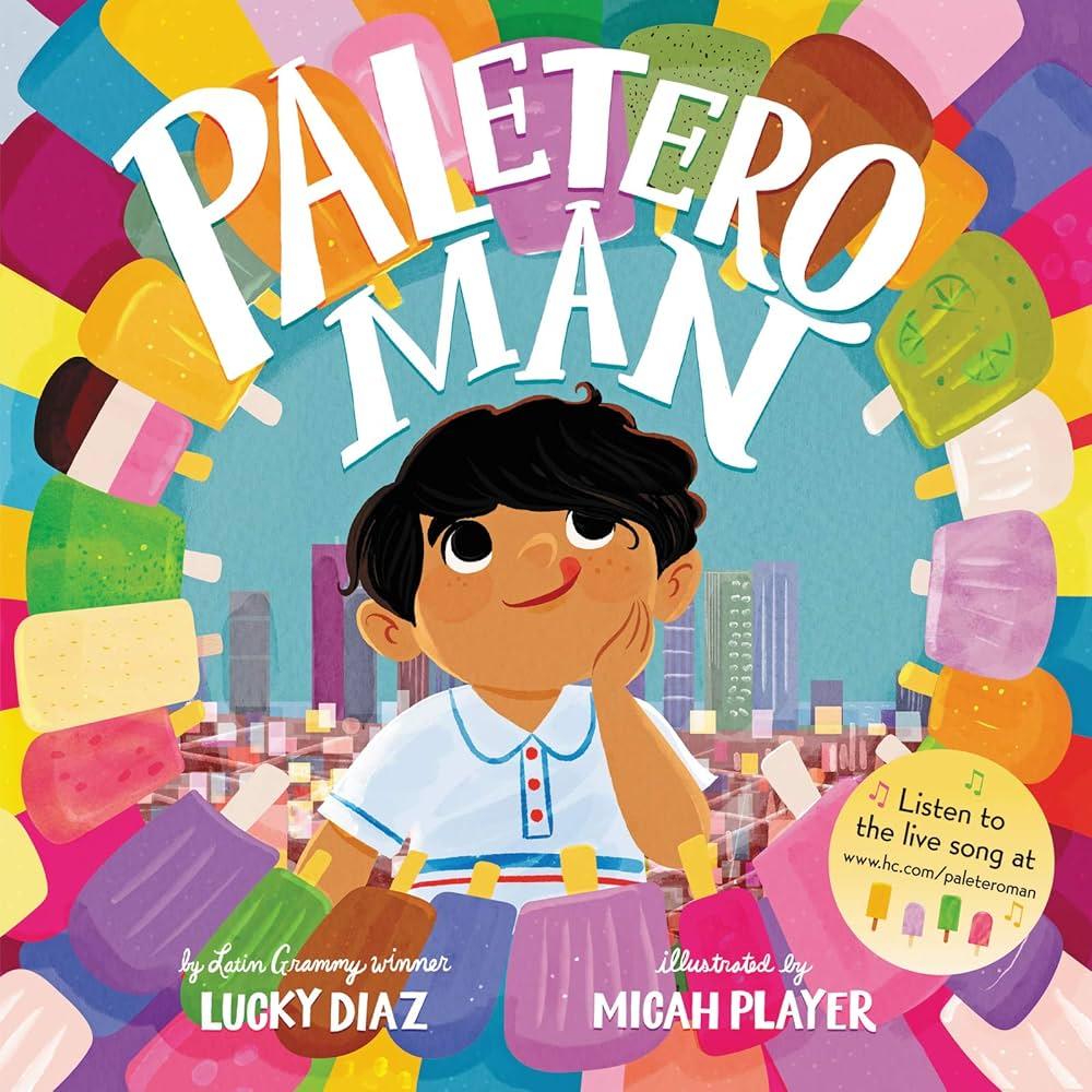 image of book cover of paletero man